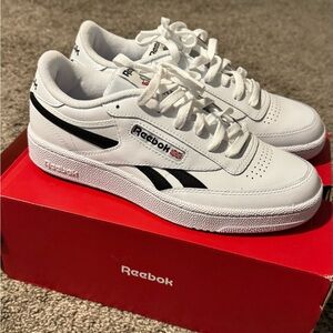 Reebok Club C revenge black and white sneakers